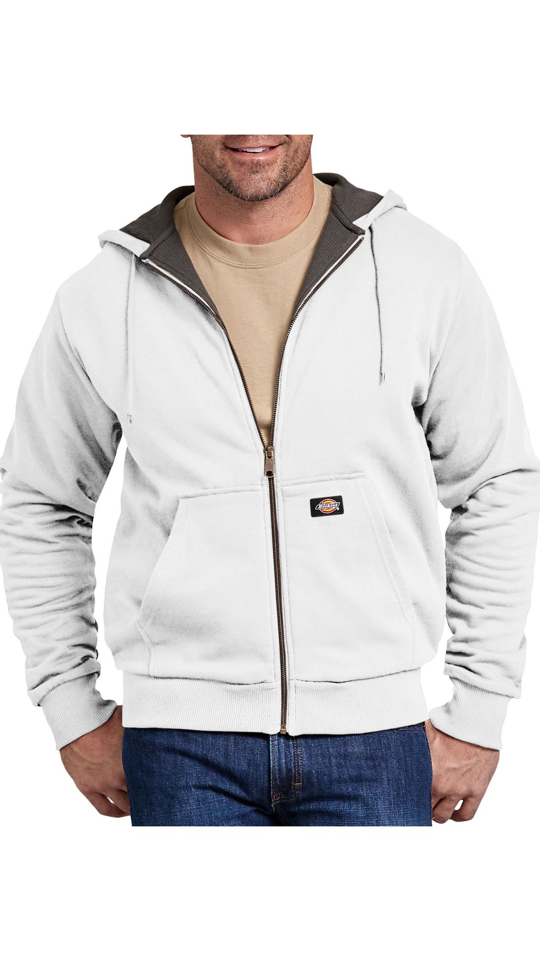 Dickies - Thermal Lined Fleece Hoodie . Dickies Men's Sweaters and Hoodies.