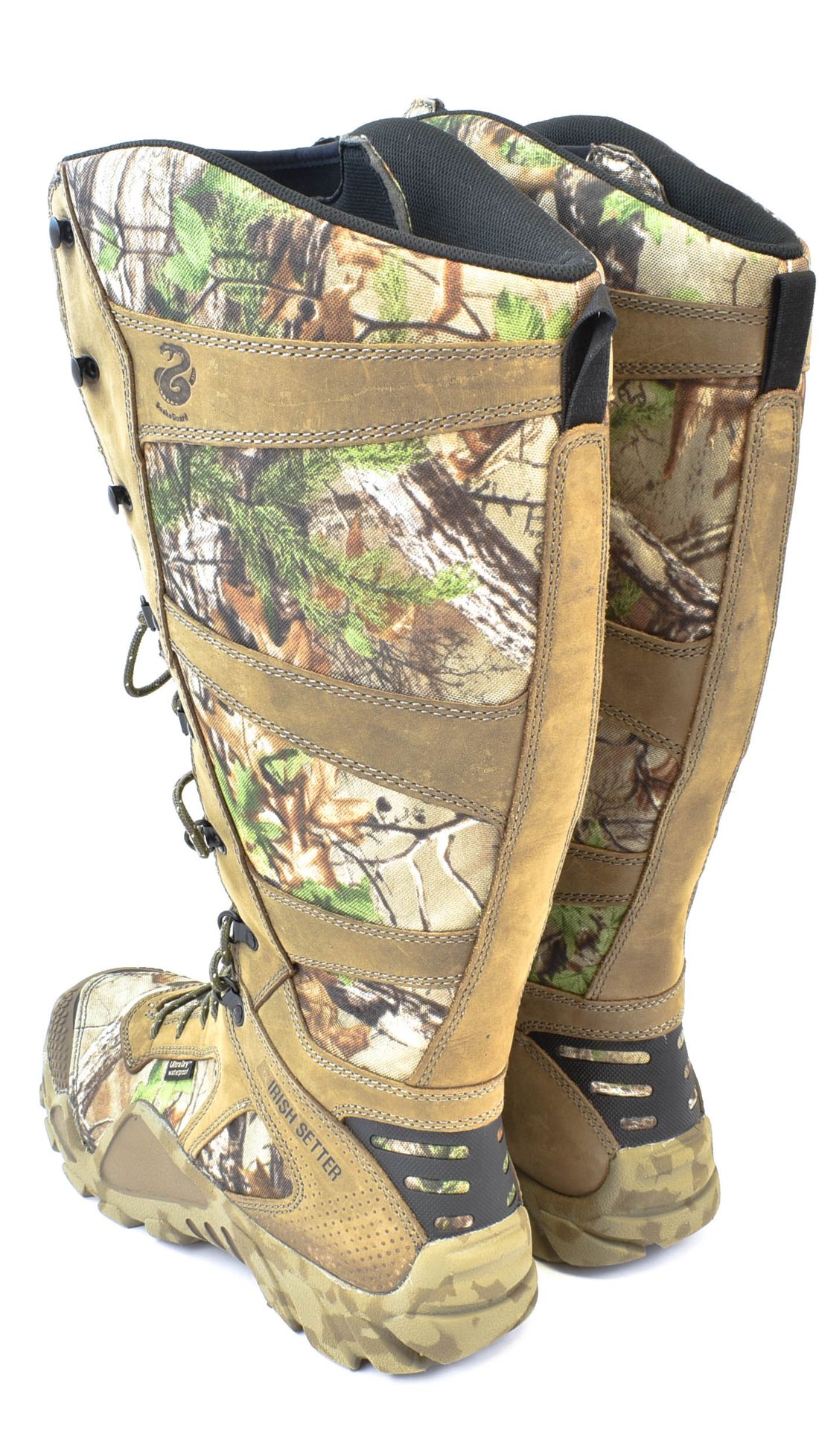 irish setter snake boots boa